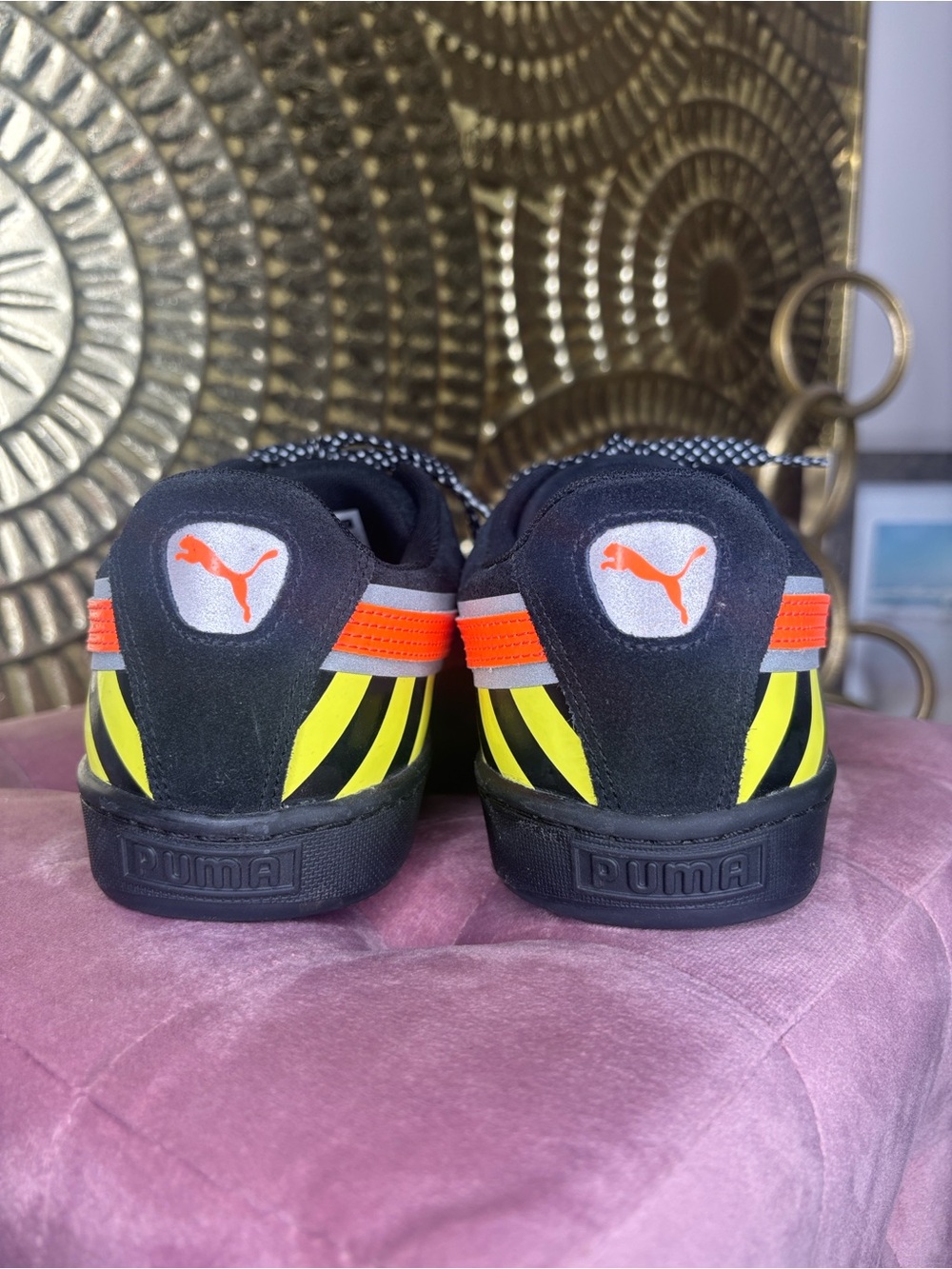 Men Puma Black Hazard Sneakers ☣️☢️⚠️ - Picture 7 of 9